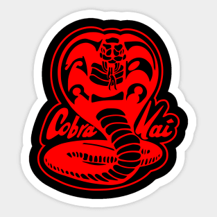 cobra kai Sticker